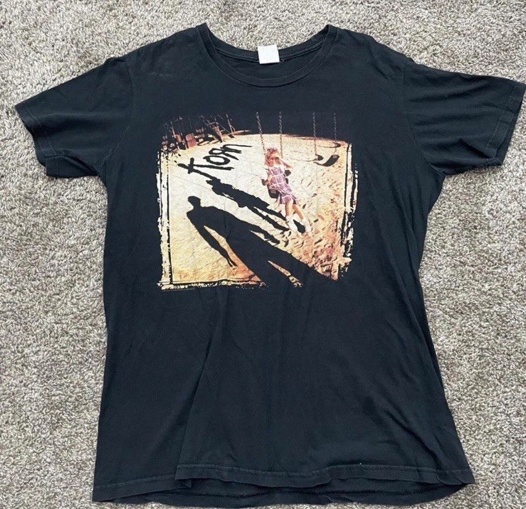 Korn Self-Titled Album Cover Shirt 2014. Size Large. Excellent Condition Used
