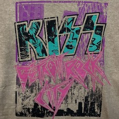 KISS Detroit Rock City Graphic Distressed T-Shirt Small