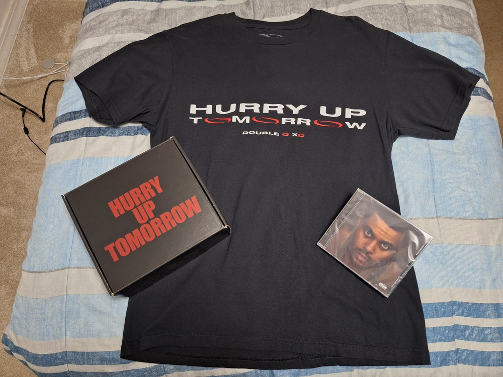 The Weeknd & Playboi Carti Hurry Up Tomorrow Double 0 XO Opium T-Shirt Box Set