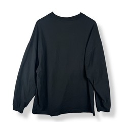 Fear of God Essentials Long Sleeve Logo Shirt Mens Size Small Black Streetwear