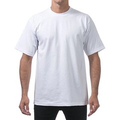 Pro Club Men’s Heavyweight Cotton Short Sleeve Crew Neck T-Shirt