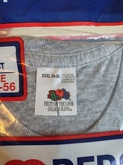 New 1994 Vtg FOTL Bloopers Pocket Shirt XXXL T-Shirt Irregular 50/50 Cotton Poly