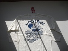 Henry Neck T-Shirt 3/4 Sleeve Double Works American Cotton Japan
