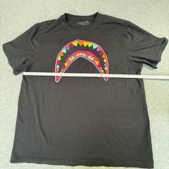 ETERNITY BC/AD BAPE Shark Mouth Embroidered Mouth T-Shirt Black 2XL