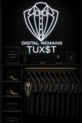 Digital Remains Tuxedo Shirts