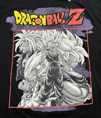 NEW Dragon Ball Z Teen Gohan Shirt Mens 2XL Anime Tee Black Short Sleeve Toei
