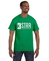 Star Labs Tee Shirt Tee The Flash STAR LABORATORIES Superman Comic Small-5XL
