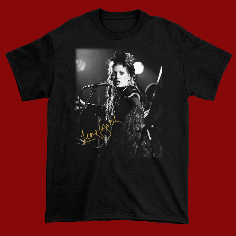 NEW!! Lene Lovich Black Cotton All size S-5XL Unisex Gift For Fan Shirt 1HRL220