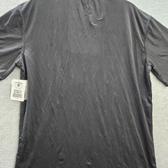 Stacy Adams Men Shirt Medium Black Logo Short Sleeve Crew Neck NWT