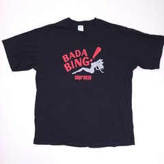 The Sopranos BADA BING T-Shirt MENS 2XL Black