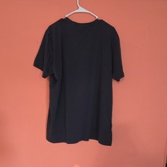 Eddie Bauer Men’s Solid Crew Neck Short Sleeve Black Logo T-Shirt XL