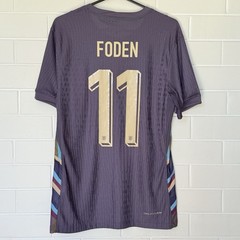 Nike England Football Jersey FJ1198-100 Foden #11 Dri-FIT ADV Size XL Purple