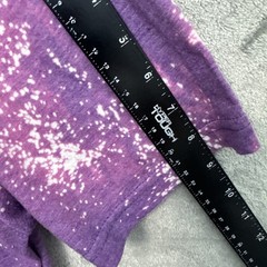 Gildan Game Day Vibes Tshirt XL purple paint splatter print