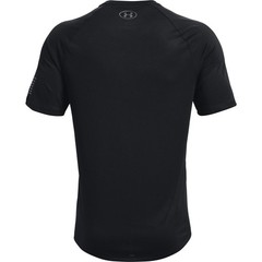 Under Armour 1369468 Men’s UA Freedom Tech T-Shirt, Black/Pitch Gray, Small