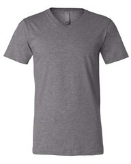 BELLA + CANVAS – Heather CVC V-Neck Short Sleeve Unisex T-Shirt – 3005CVC