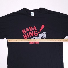 The Sopranos BADA BING T-Shirt MENS 2XL Black