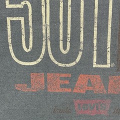 Vintage Levi’s T-Shirt Men’s Size XL Black 90s 501 XX Jeans Made In USA