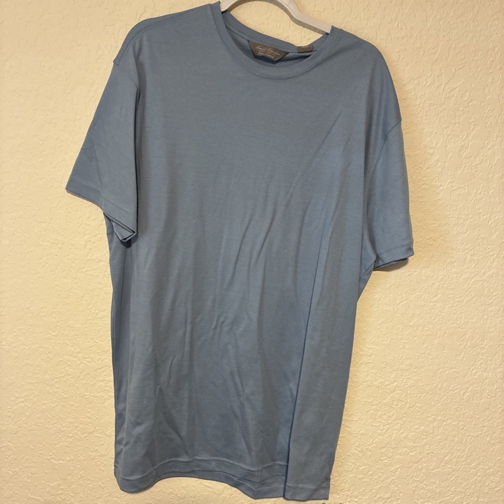 Daniel Cremieux Pima Cotton T Shirt Men’s Size XL Short Sleeve Gray BNWT
