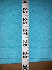 Vintage NOS XL Turquoise Blank Screen Stars Best, T-shirt. Single Stitch USA.