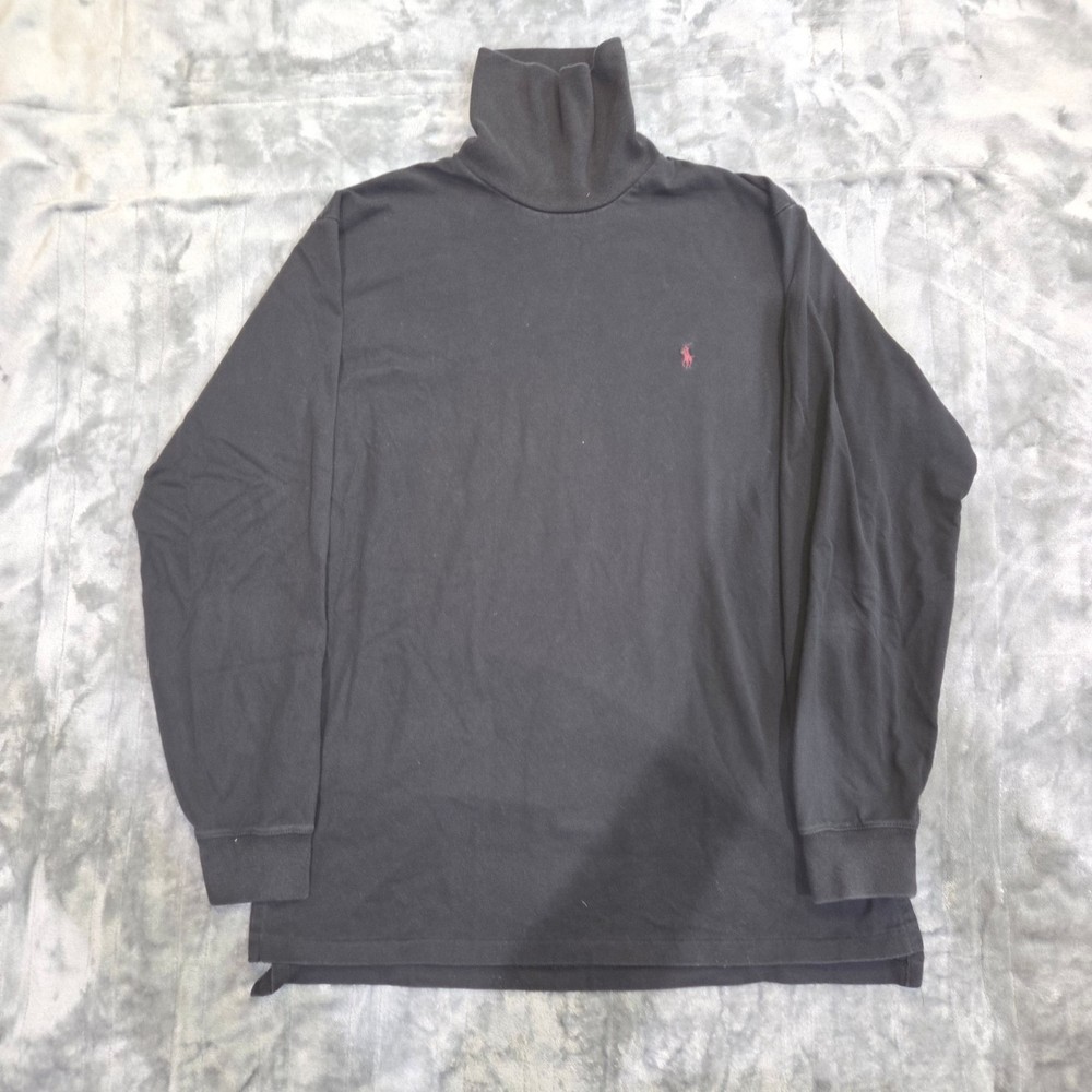 Polo Ralph Lauren Vintage 100% Cotton Long Sleeve Turtleneck Shirt