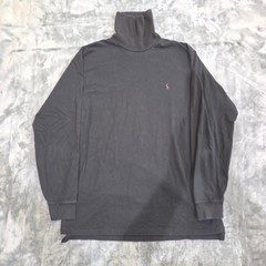 Polo Ralph Lauren Vintage 100% Cotton Long Sleeve Turtleneck Shirt