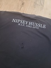 2XL Shaka Wear Mens Short Sleeve T-shirt Plain Tee Black Nipsey Hussle Hole