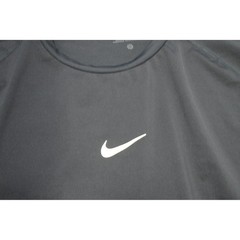 Nike Pro Dri-FIT Gym Shirt Mens XXL Navy Blue Compression Long Sleeve Athletic