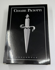 Cesare Paciotti Sleeveless Undershirt 95% Cotton Basic Italian Nero Black Size 4
