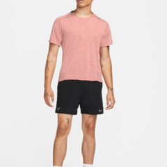 Nike Men’s Dri-FIT ADV Run Div Pinnacle S/S Canyon Rust Running Top DQ6540-691 M