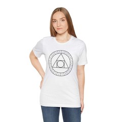Philosopher’s Stone Alchemy Symbols T-Shirt | Unisex Sacred Geometry Tee Shirt