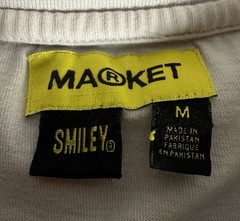 Chinatown Market Smiley Basketball World Bball Game T Shirt Mens M AOP Graphic