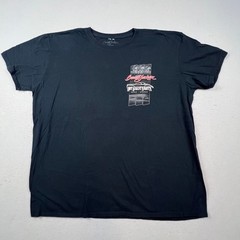 Barrett-Jackson Hot August Nights T-Shirt Mens XXL Black Hot Rod Flame Graphic