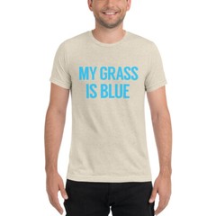My Grass Is Blue T-Shirt, Classic Rock, Lynyrd Skynyrd, 70’s,Bluegrass, Kentucky