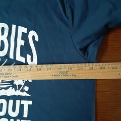 Chubbies Mens Large Navy Blue Short Sleeved T-Shirt Graphic Print New