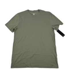 The Men’s Store at Dept Store Supima Cotton Tee in Vetiver Green-Small