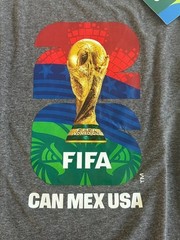 FIFA World Cup Official Licensed Outerstuff T-Shirt NWT Soccer Fan Tee SIZE L