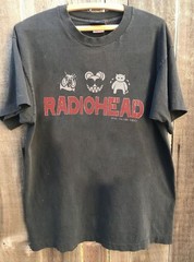 RADIOHEAD Rock Band Graphic Rare Charcoal Unisex T shirt Vtg S-5XL KH17968