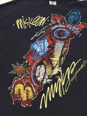 Vintage Y2K Miskeen Originals Men’s 3XL Black Hand Painted Shirt Skate Hip Hop