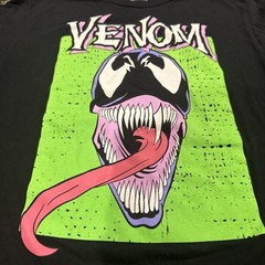 Venom Marvel Black Graphic T-Shirt Tee Men’s Size Medium