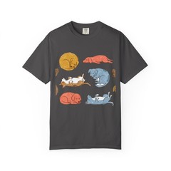 Sleeping Dogs Poses Comfort Colors T-shirt Dog Lover Gift