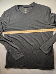 APT 9 Men’s XL Gray Premier Flex Stretch Long Sleeve Soft Touch Tee