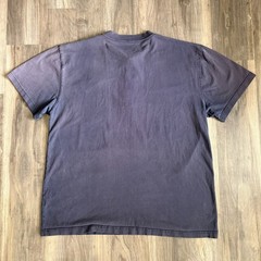 Vintage Gradient Sun Faded Worn WIP Workwear T-Shirt Size L Blue Dickies