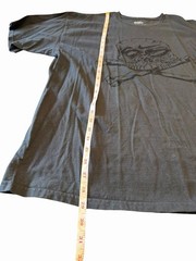 Vintage Nike 6.0 Skull & Crossbones Art Design Black T Shirt Size XL Distressed