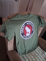 2 – XXL T-Shirts Great Northern Railway and Chessie System – Rail Fanning