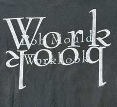 Vintage 80s Bob Mould ‘Workbook 1989 Tour’ Shirt XL Husker Du Minutemen