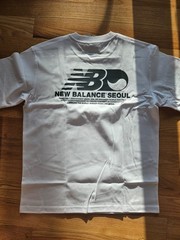 *SHIP NOW* New New Balance UNI Seoul Global Exclusive White T-Shirt Tee Korea