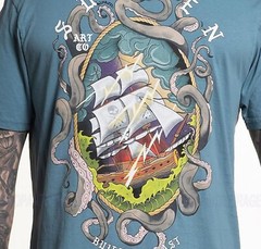Sullen Art Collective Thru Storms Premium SCM5617 Short Sleeve T-shirt For Men