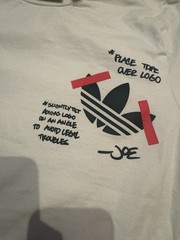Adidas X Joe Fresh Goods Shirt Mens Large Unreleased Sketchbook Tee Skateboard