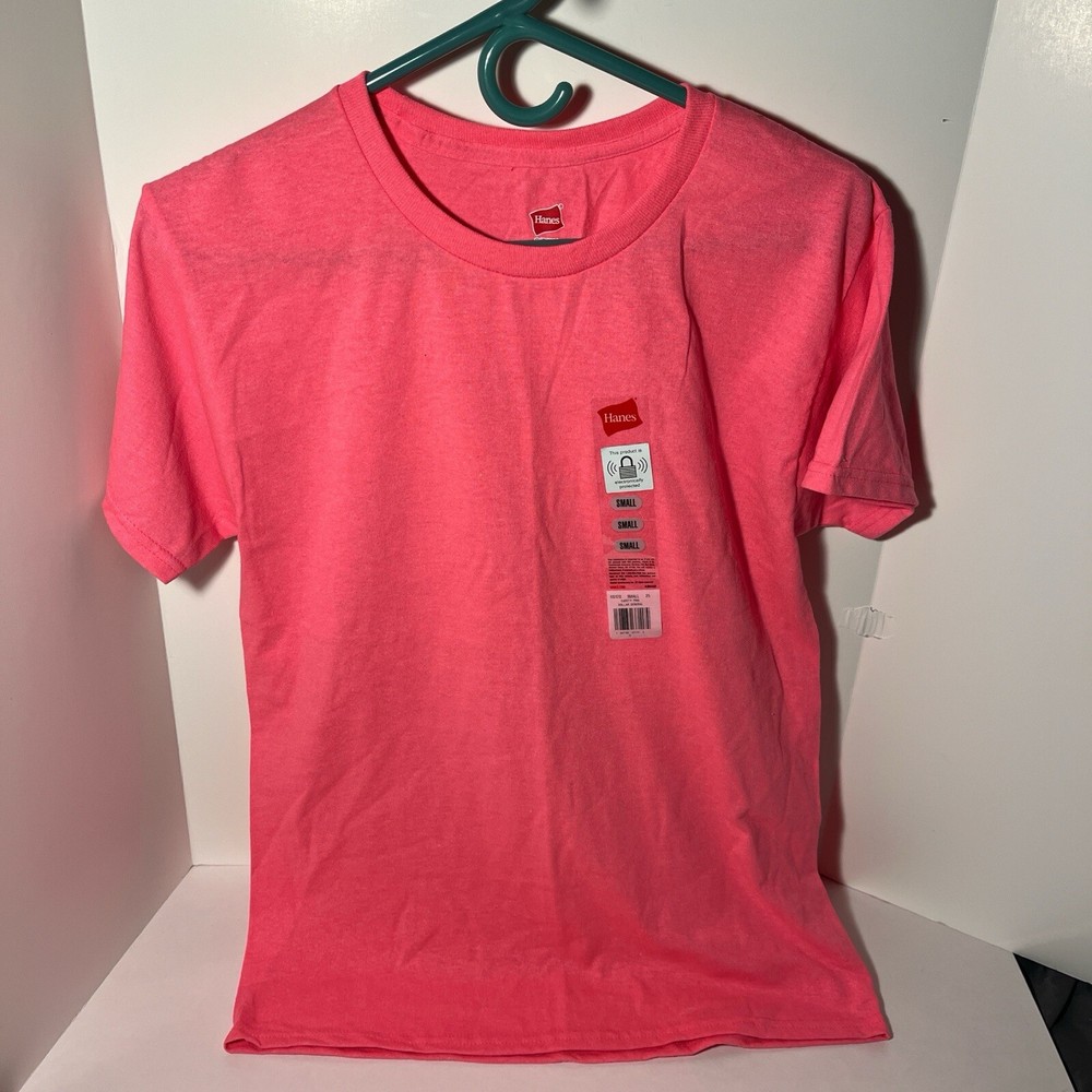 Hanes 5170 Unisex Cotton/Poly Short Sleeve Ecosmart Tshirt Crew Neck T-Shirt New