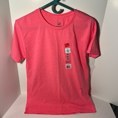 Hanes 5170 Unisex Cotton/Poly Short Sleeve Ecosmart Tshirt Crew Neck T-Shirt New